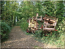 SE5018 : Abandoned farm machinery, Stapleton Park by Bill Henderson