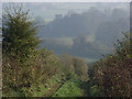 Byway above Shalbourne