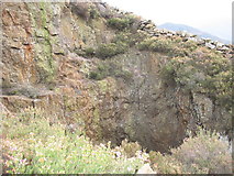 SH6150 : Head of No2 shaft on the eastern side of the mine's second level by Eric Jones