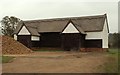 Thatched barn at Lower House Farm