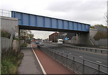 TA1329 : The New Hedon Road Railway Bridge by Andy Beecroft