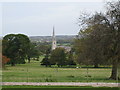 View of the Marble Church from the grounds of Bodelwyddan Castle