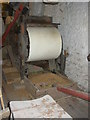 NY5635 : Winnowing machine in the corn mill, Little Salkeld by Humphrey Bolton
