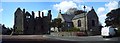 Castle and church Kirkcudbright