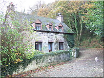SN0740 : Cottage at Pont Newydd,  Llwyngwair by Natasha Ceridwen de Chroustchoff