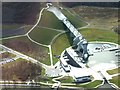 Falkirk Wheel from the air