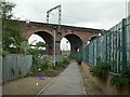 Footpath by Trinity Business Park, Wakefield