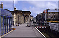 Outside Saltburn Station