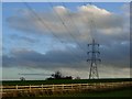 SP4996 : Pylons at Potters Marston by Stephen McKay