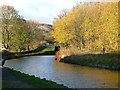 Huddersfield canal in the direction of Marsden