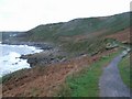 Coast path near Caswell