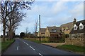 SP0610 : Row of houses on Fields Road, Chedworth by Jonathan Billinger