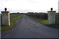 Entrance to Lower Norcote Farm.