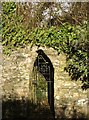 Gate in wall at Westlake