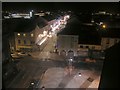 Llanelli town centre at night