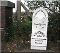 Mile Marker on Cowbridge Road West