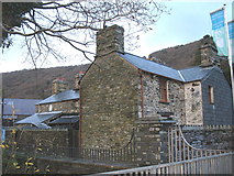 SH5860 : A rear view of the Fron Haul Terrace at the Welsh Slate Museum by Eric Jones