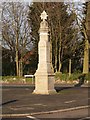 Crimean Peace Memorial 1856. Attleborough.