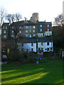 Lewes Castle from The Paddocks.