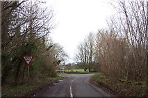 SP2407 : Approaching the A361 by Jonathan Billinger