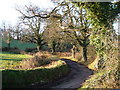 Lane from Two Crosses to Rough Torr Barn