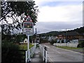 Railway crossing at Corpach Station