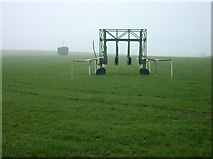 TQ0419 : Training Gallops near Coombelands by Simon Carey