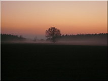 SK3064 : Evening Mist rolls in from Farley Moor by Alan Heardman