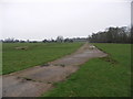 Wartime remains of Husbands Bosworth airfield.