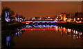 NS5864 : River Clyde at Nighttime by Iain Thompson