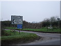 Junction with Woodcutts Lane - B3078