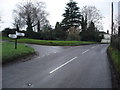 Junction to Dean at Woodcutts - B3081