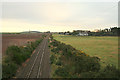 Easterly view from Runmerry railway bridge.