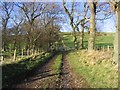 Track at Howtel Farm