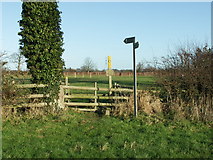 SP6892 : Stile on Footpath leading to Kibworth Beauchamp by Richard Williams