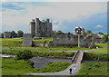 N8056 : Castle In Trim, County Meath by Billy Irwin