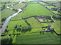 Aerial View from Paramotor of Stonehenge Farm