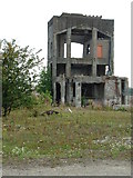 SP4817 : Blue Circle disused cement works by Snidge