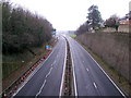 The A63 near North Ferriby