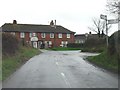 Road junction at Elvington village.