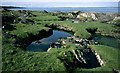 NR3991 : Saline pools on the Colonsay coast south of Rubha Dubh by Julian Paren