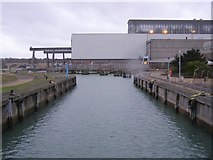 SU4702 : Fawley Power Station dock by Jim Champion