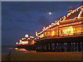 TV6198 : Eastbourne Pier, East Sussex, at dusk by Christine Matthews