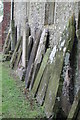 S Andrew, Thurning, Norfolk - grave stones