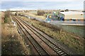 Railway Line and Industrial Estate