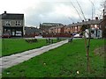 Featherbank Lane from Regent Road, Horsforth