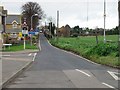 Looking up Foads Hill from junction with Cliffs End Road.