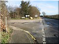 Junction of Cooting Road and Spinney Lane, Aylesham.