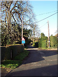 SU1734 : Gaters Lane, Winterbourne Dauntsey by Maigheach-gheal