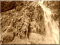 Waterfall on Fife coastal path